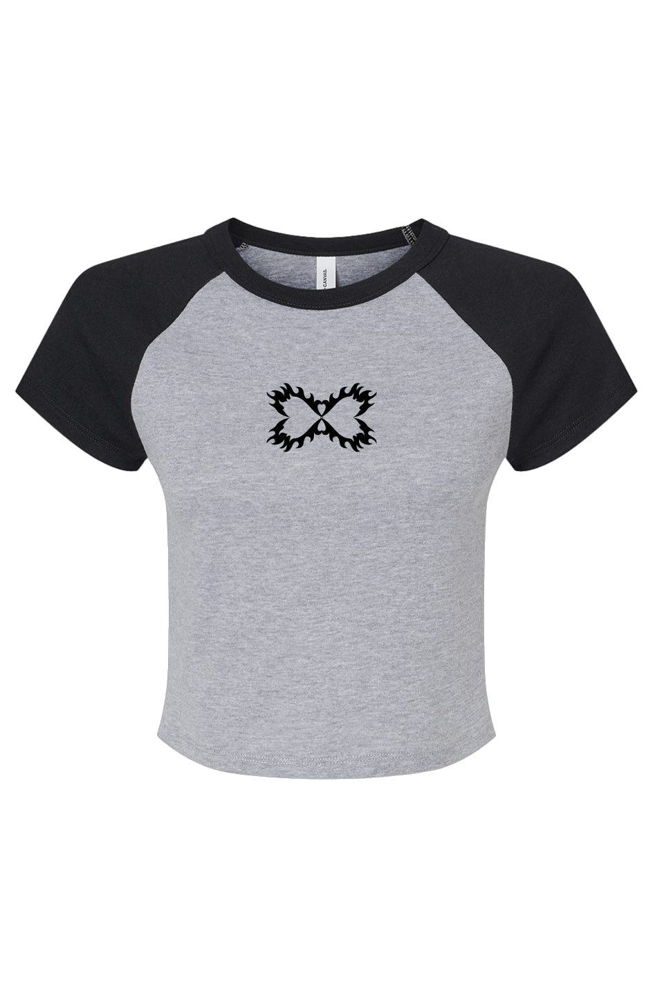 Micro Rib Raglan Baby Tee