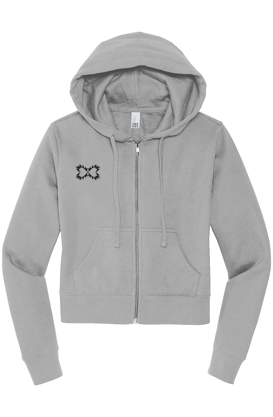 District Womens Zip Hoodie