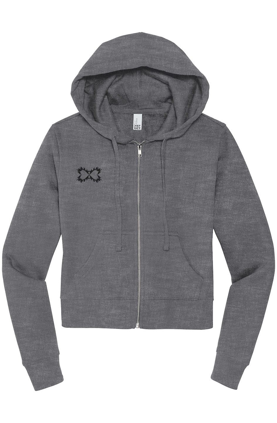 District Womens Zip Hoodie