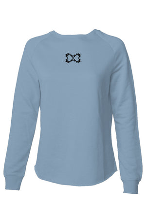 Womens Lightweight Wash Sweatshirt